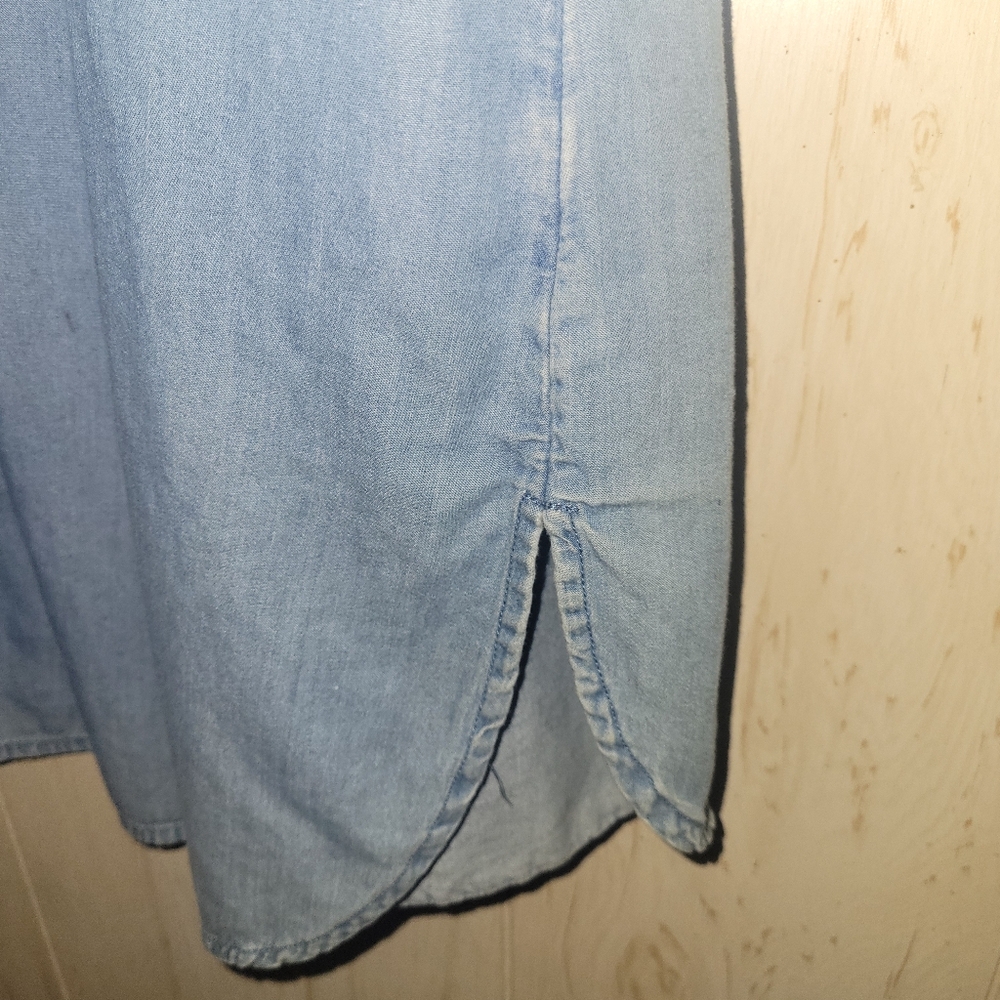 Old Navy Cambray Shirt Dress Women's Size 3X - Picture 9 of 10